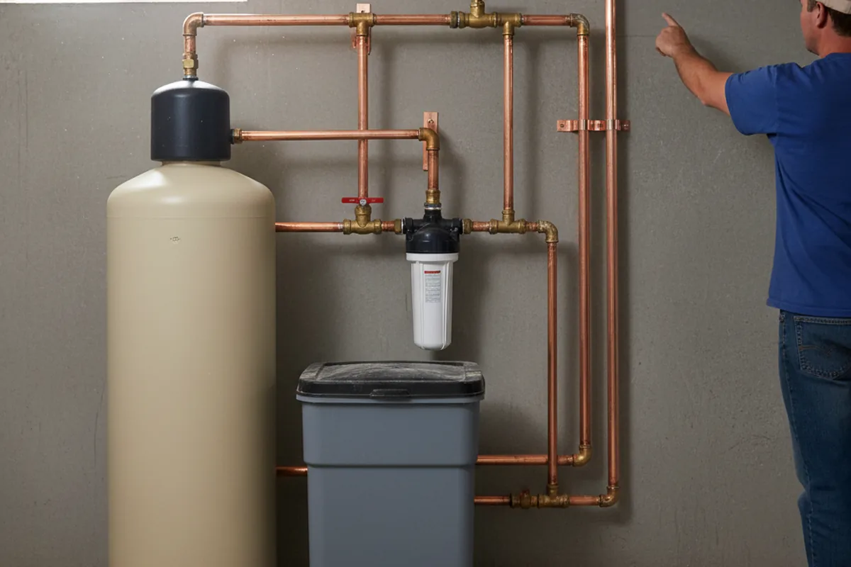 Whole-house water treatment system installed in Mount Berry